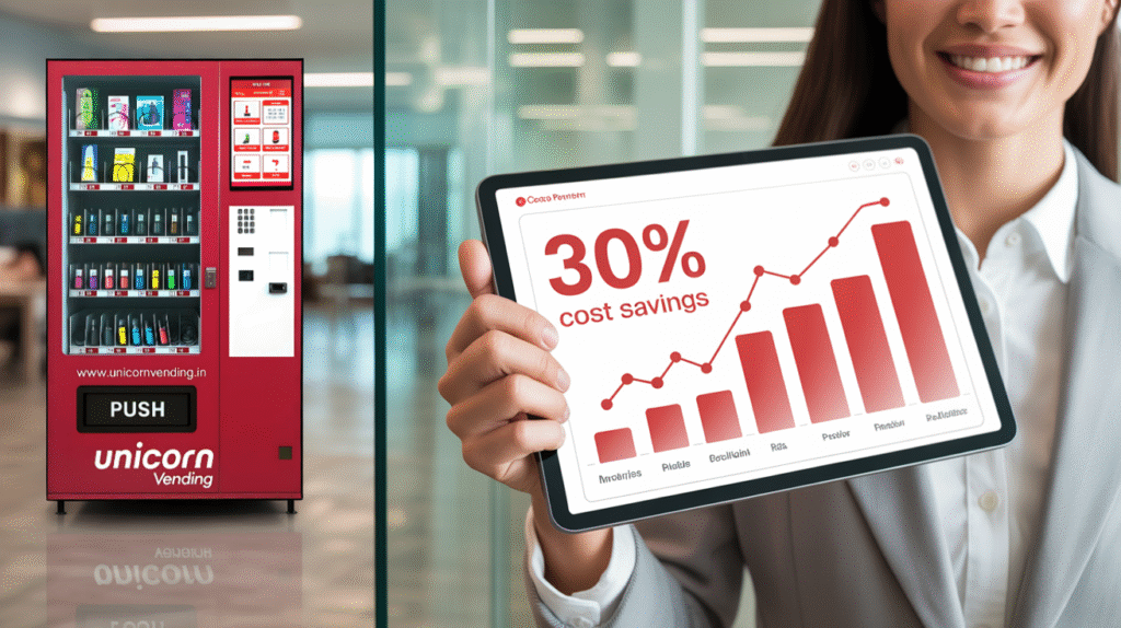 pantry cost savings with vending machines