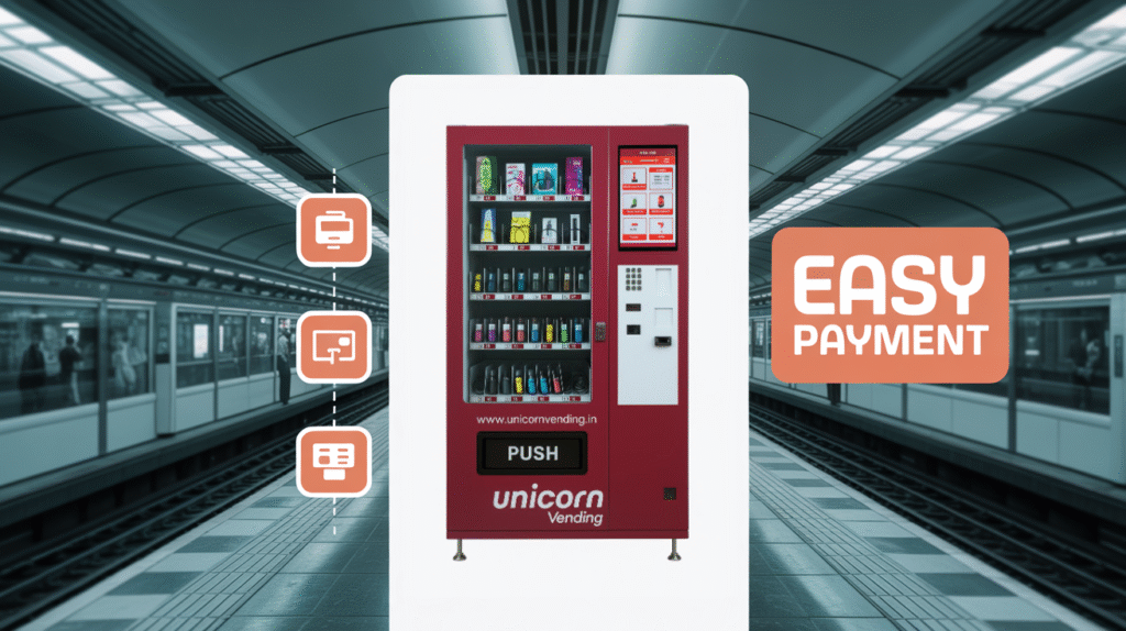 Smart Vending at Metro Stations and Airports