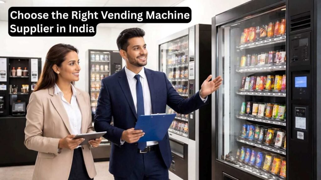 choose right vending machine supplier in india