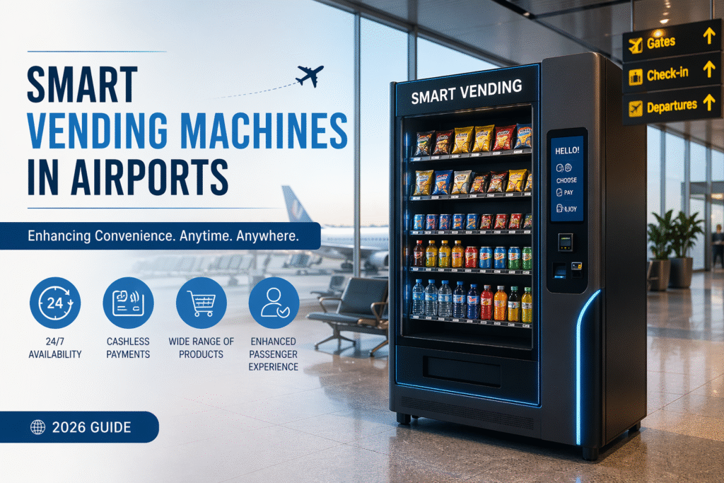 Smart Vending Machines in Airports
