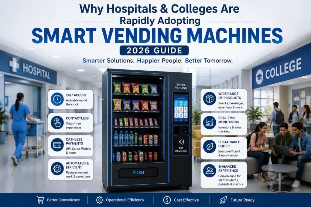 Why Hospitals & Colleges Are Rapidly Adopting Smart Vending Machines